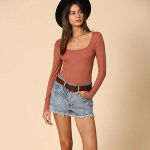 NWT Scoop Neck Bodysuit